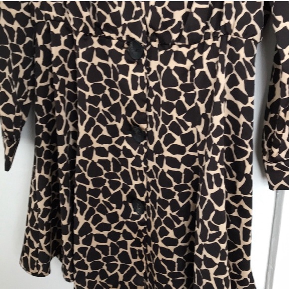 Zara Animal print mini Dress - Picture 3 of 5